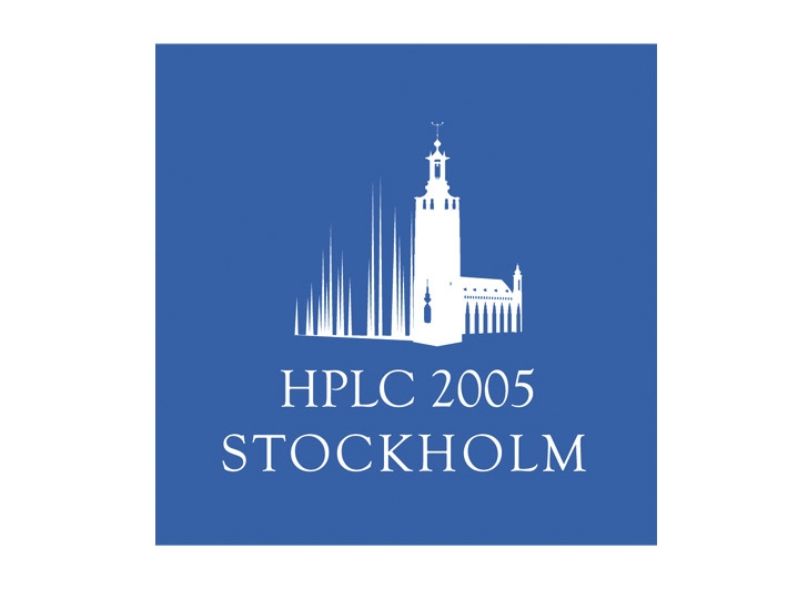 Logotyp, grafisk profil till HPLC 2005